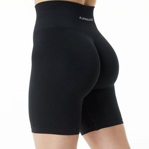 Alphalete Amplify Biker Shorts - Black